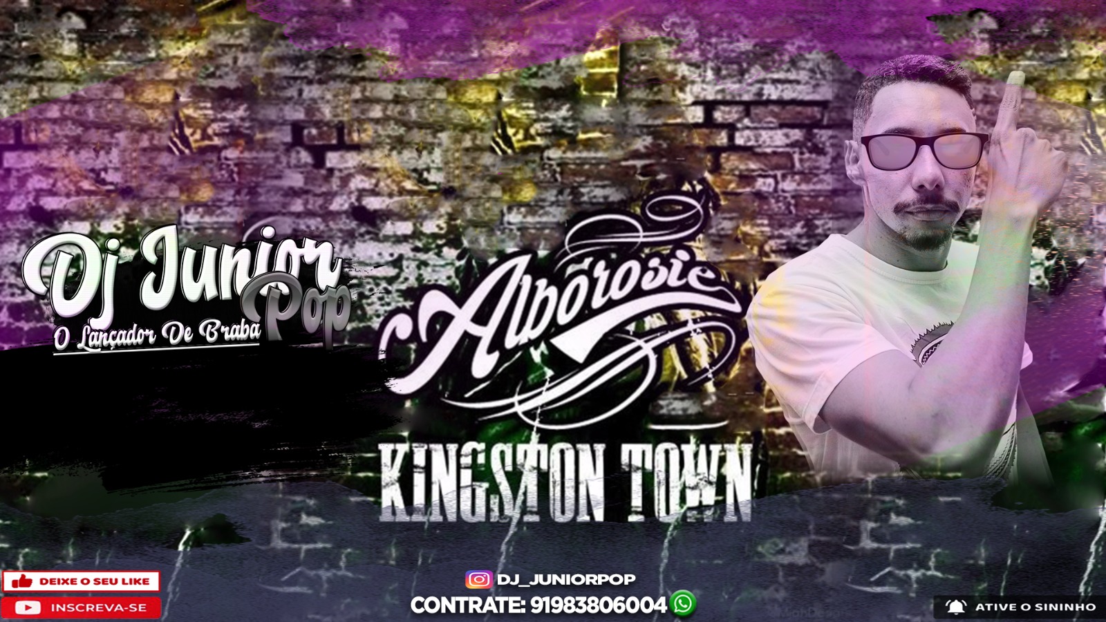 DJ JUNIOR POP FEAT ALBOROSIE – KINGSTON TOWN