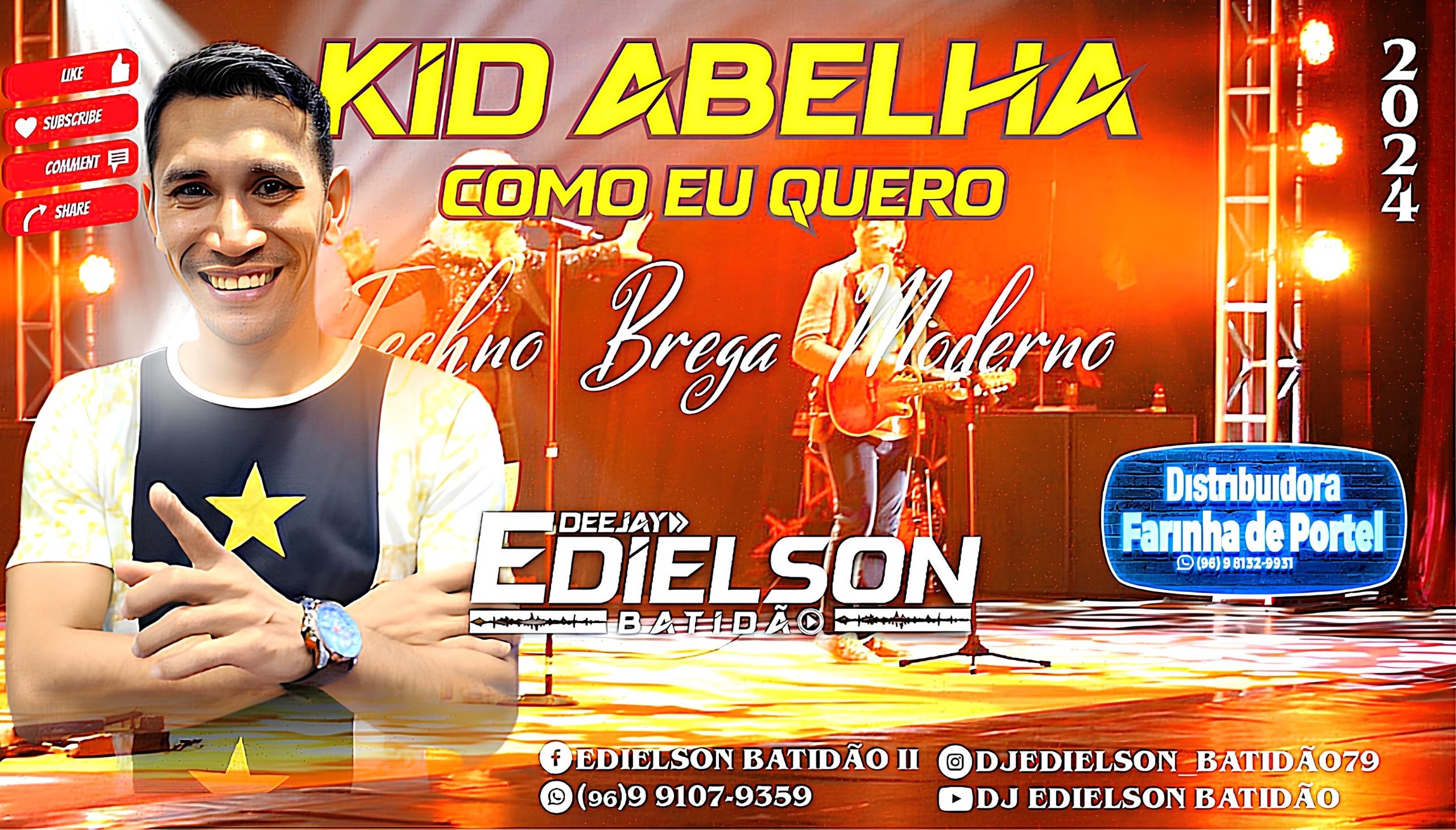 DJ EDIELSON BATIDÃO – COMO EU QUERO (TECHNO 2024)