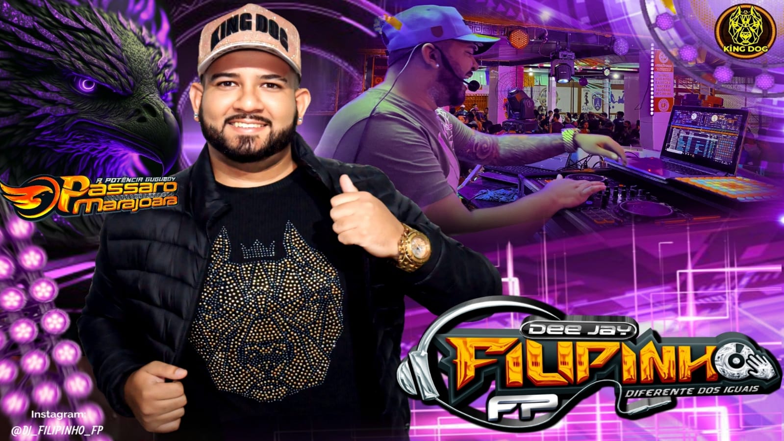 SET AO VIVO O PASSARO MARAJOARA (DJ FILIPINHO FP) ENGENHO 01 MUANÁ MARAJÓ