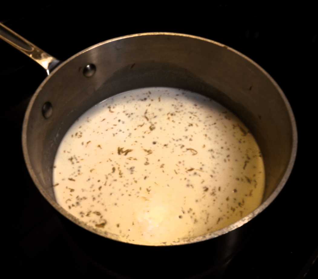 peanut butter custard