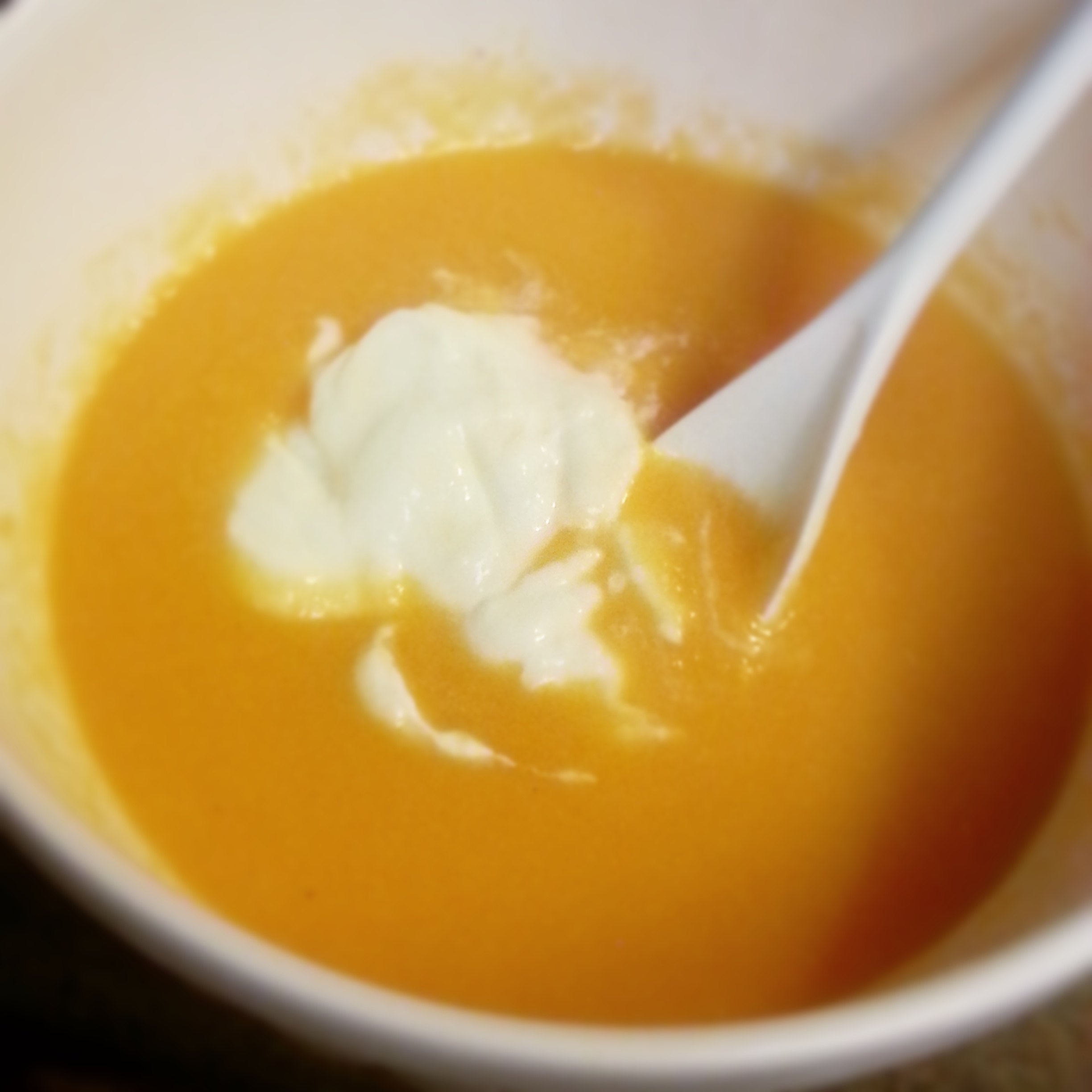 puree + yogurt