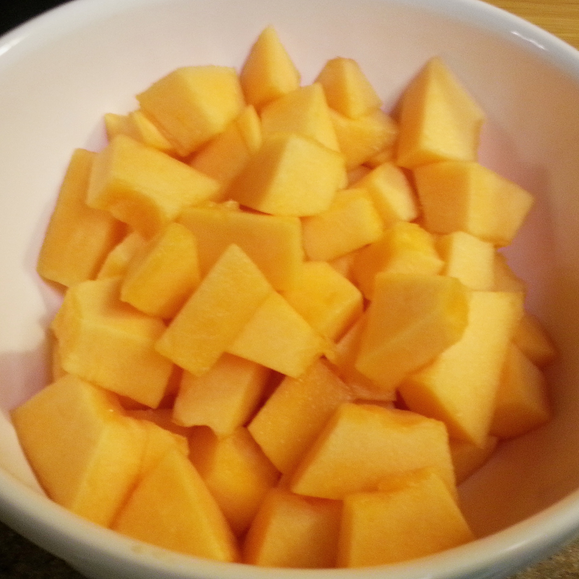 showing off my knife "skills"