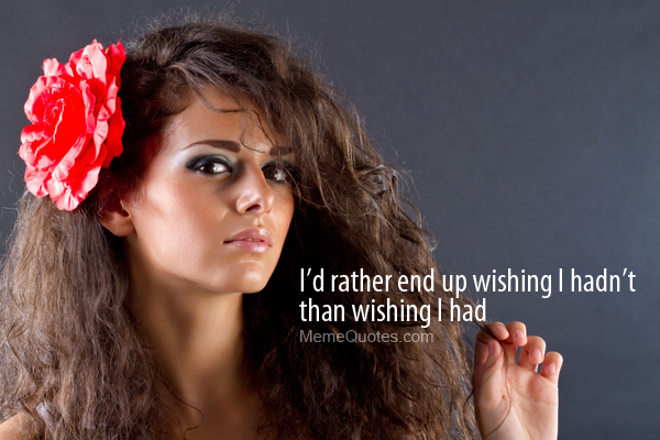 Woman with flower in hair