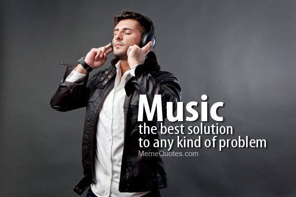 Feel the music