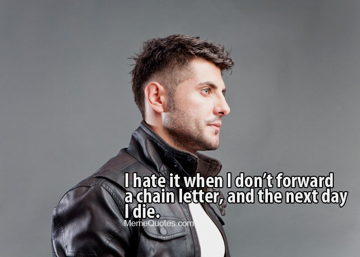chain letter meme