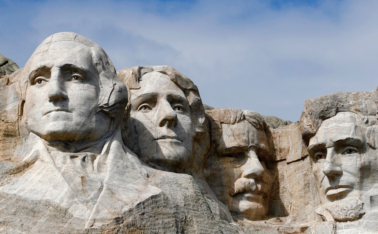 Donald Trump on Mount Rushmore
