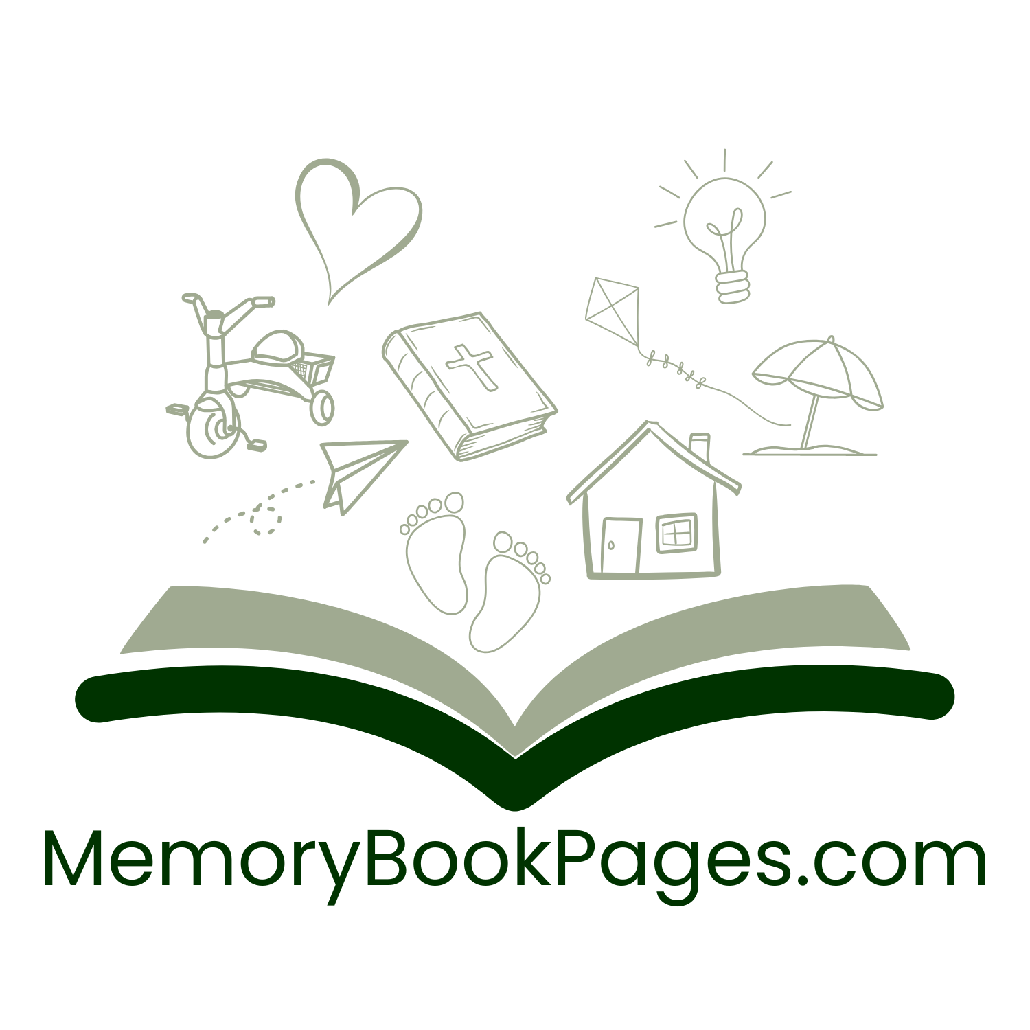 logo of memorybookpages.com