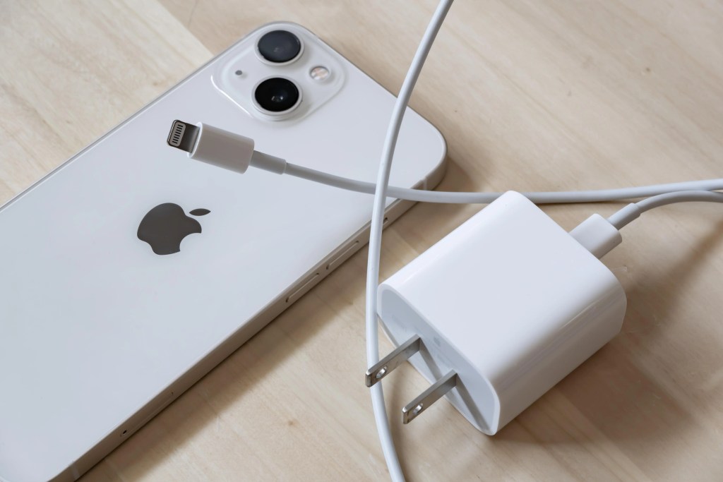 iPhone 11 and Lightning Cable