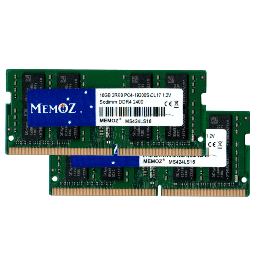 Memoz 32GB 2x16GB 2400 SODIMM DDR4 Laptop RAM – Upgrade Today