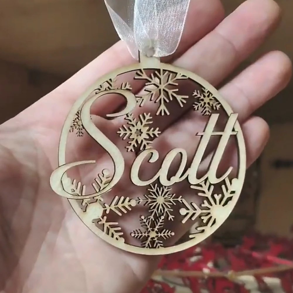 Custom Name Oxford Prep Fundraiser Ornament