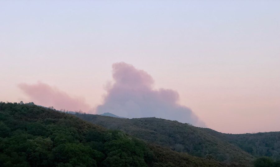 River Fire aug. 3 evening