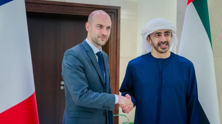 UAE and France hold talks on regional stability UAE and France hold talks on regional stability