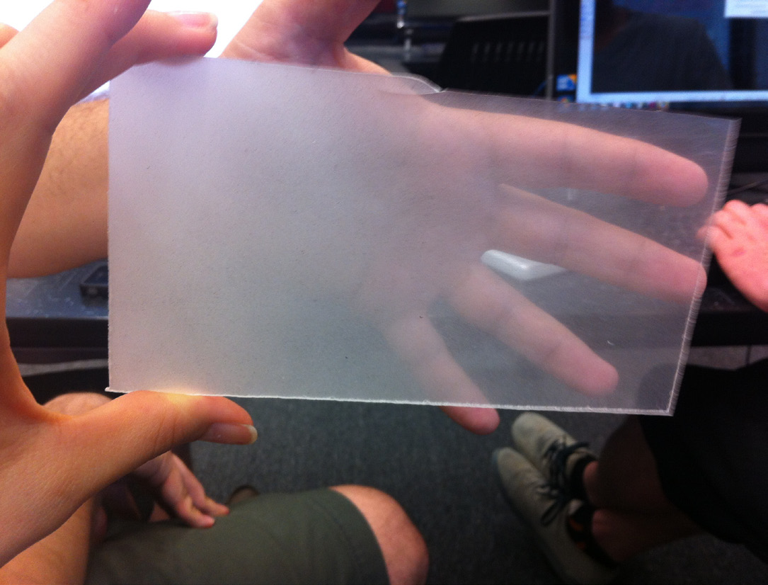 Material Tests for Gradient Treatment of the Liner.