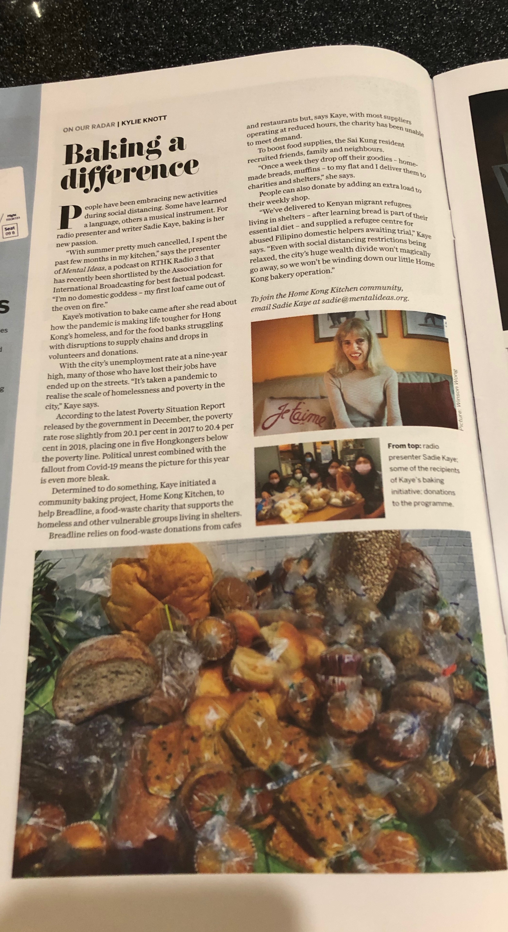 Home Kong Kitchen in the SCMP!