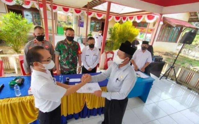 Ini Dia! Pemimpin Baru Yang Resmi Jabat Lurah Kuala Kuayan