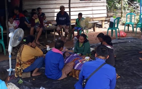 Merinding! Ditemukan Mayat Perempuan Tenggelam di Sungai Keruing Kotim