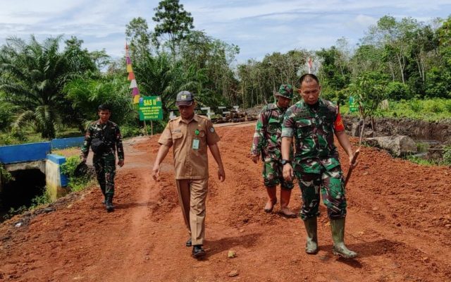 Takjub! TMMD ke-115 Kodim 1015/Sampit Berbuah Manis Bagi Kelurahan Tanah Mas
