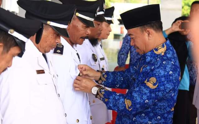Resmi! Bupati Seruyan Kukuhkan Pj. Kepala Desa di Kabupaten Seruyan