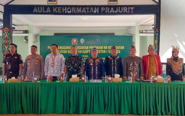 Pemkab Kotim Angkat Topi, Kodim 1015/Sampit Galakkan Program Keluarga Berencana