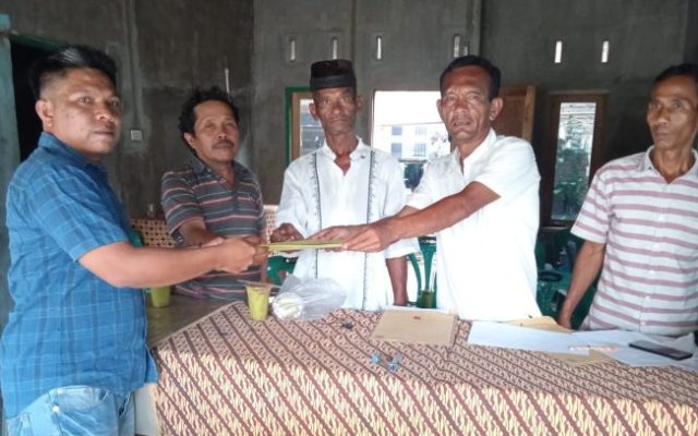 Bakti Rangkuti Resmi Daftarkan Diri Di Pilkades Gunung Tua Jae