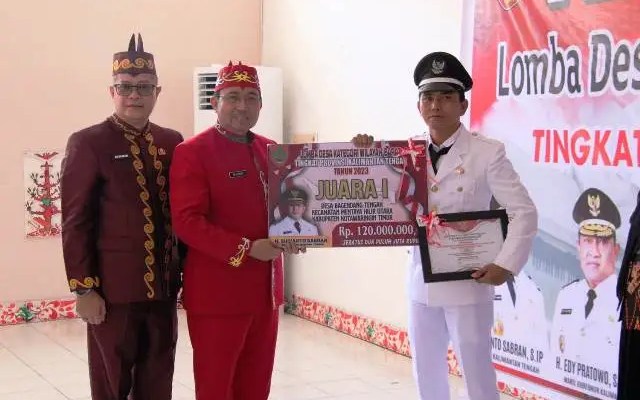 Kades Bagendang Tengah : Kami Selalu Siap, Jika Ditunjuk Mewakili Kalteng ke Kancah Nasional