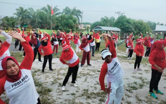 Keren! Senam Program Lansia Penyakit Kronis Bagendang Tengah Tembus 100 Orang