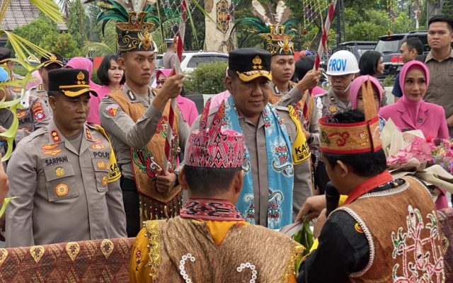 Awali Desember, Kapolda Kalteng Sambangi Mapolres Kotawaringin Timur