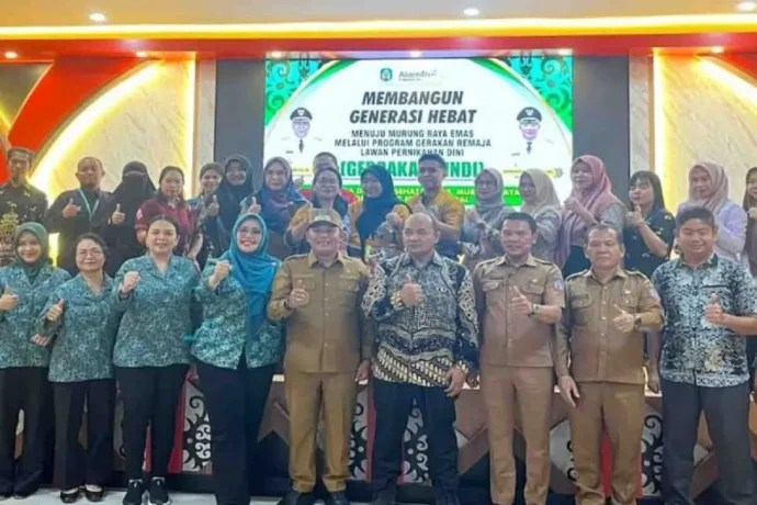 Pemkab Murung Raya Gelar Gebrakan Nindi, Remaja Didorong Tolak Pernikahan Dini