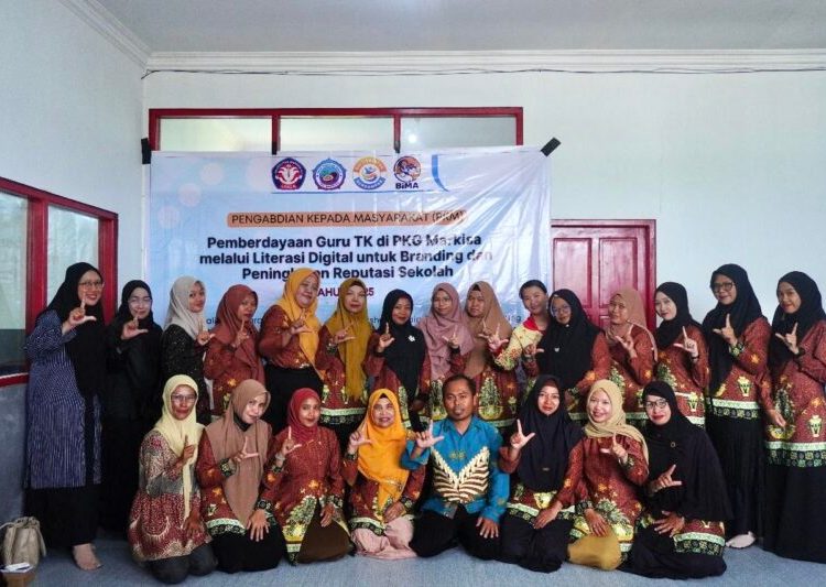 Universitas Darwan Ali Sukses Kembangkan Komunitas Digital Guru TK di Sampit