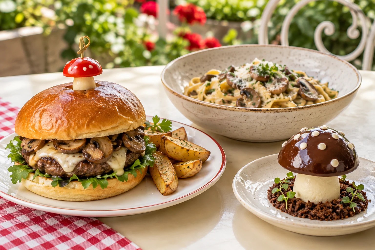 Illustrative food scene for menu planning; not a restaurant product photograph