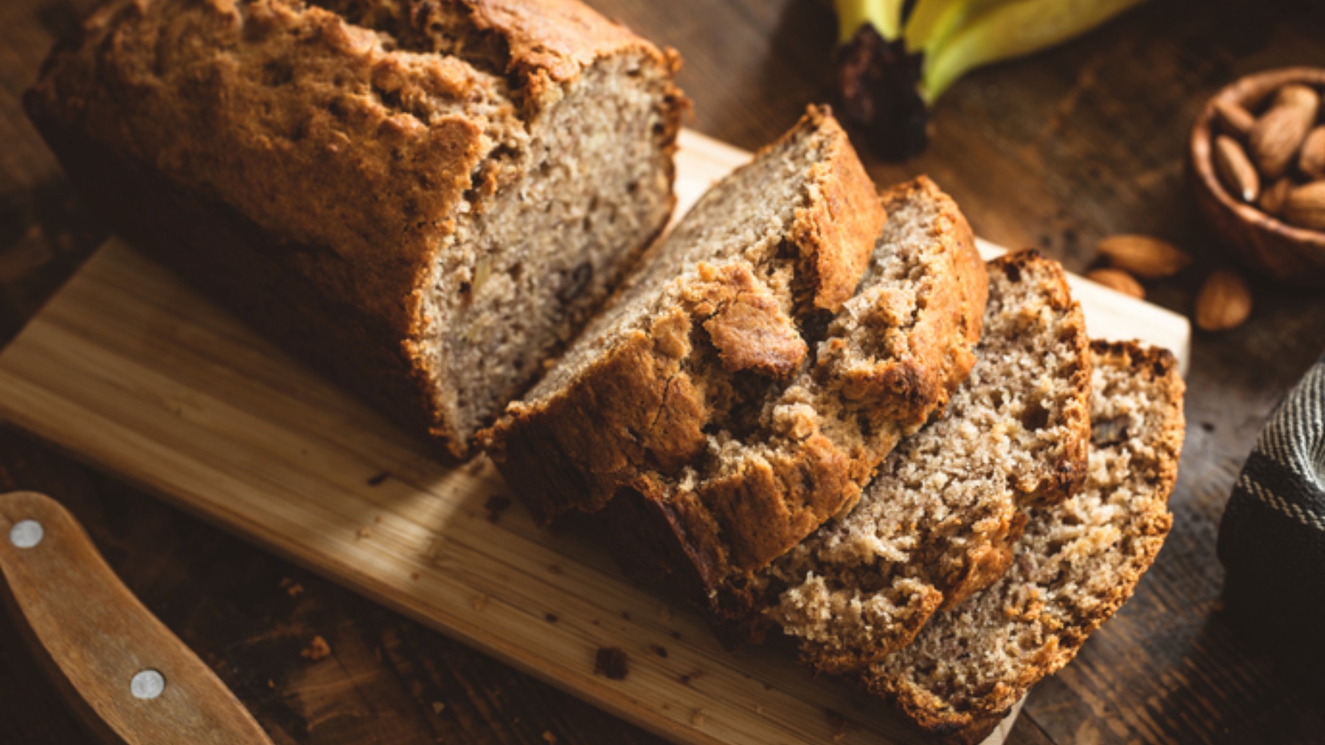 Queque de banano artesanal