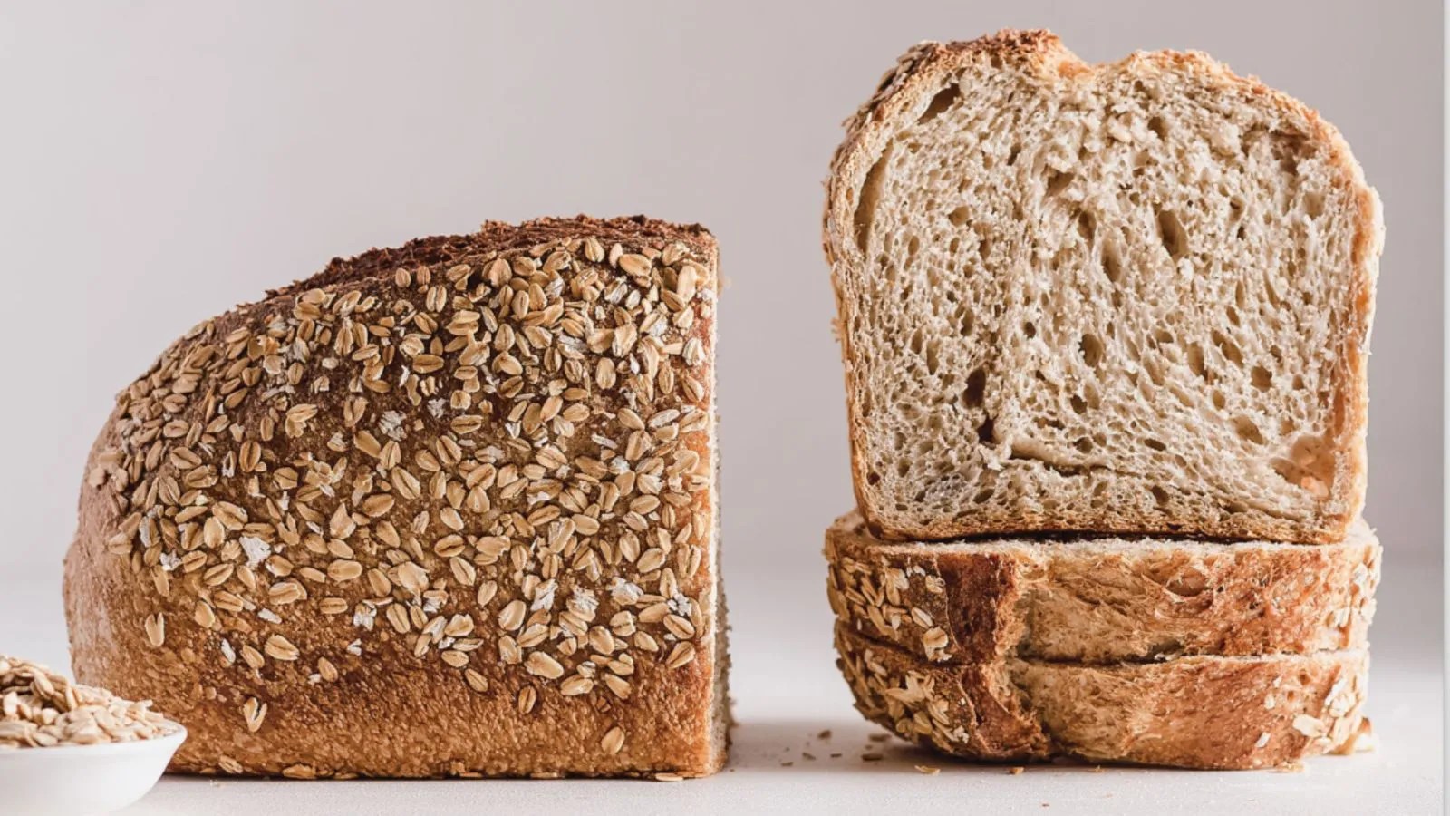 Pan Cuadrado Integral con Avena Masa Madre Congelado - Unidad