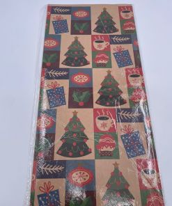 Papel para Regalo Navideño C/5pzs