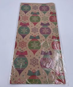 Papel para Regalo Navideño C/5pzs