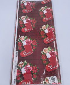 Papel para Regalo Navideño C/25pzs