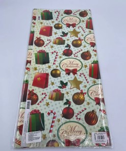 Papel para Regalo Navideño C/5pzs