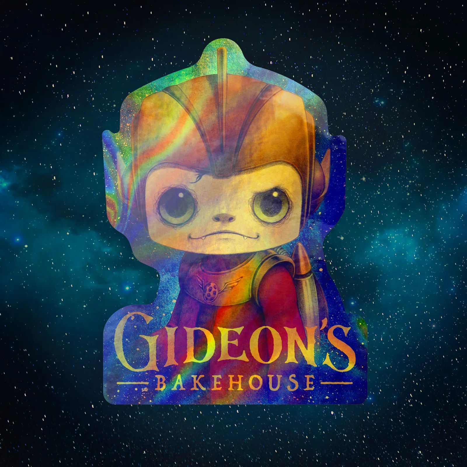 Commander Whiz Galactic Sticker