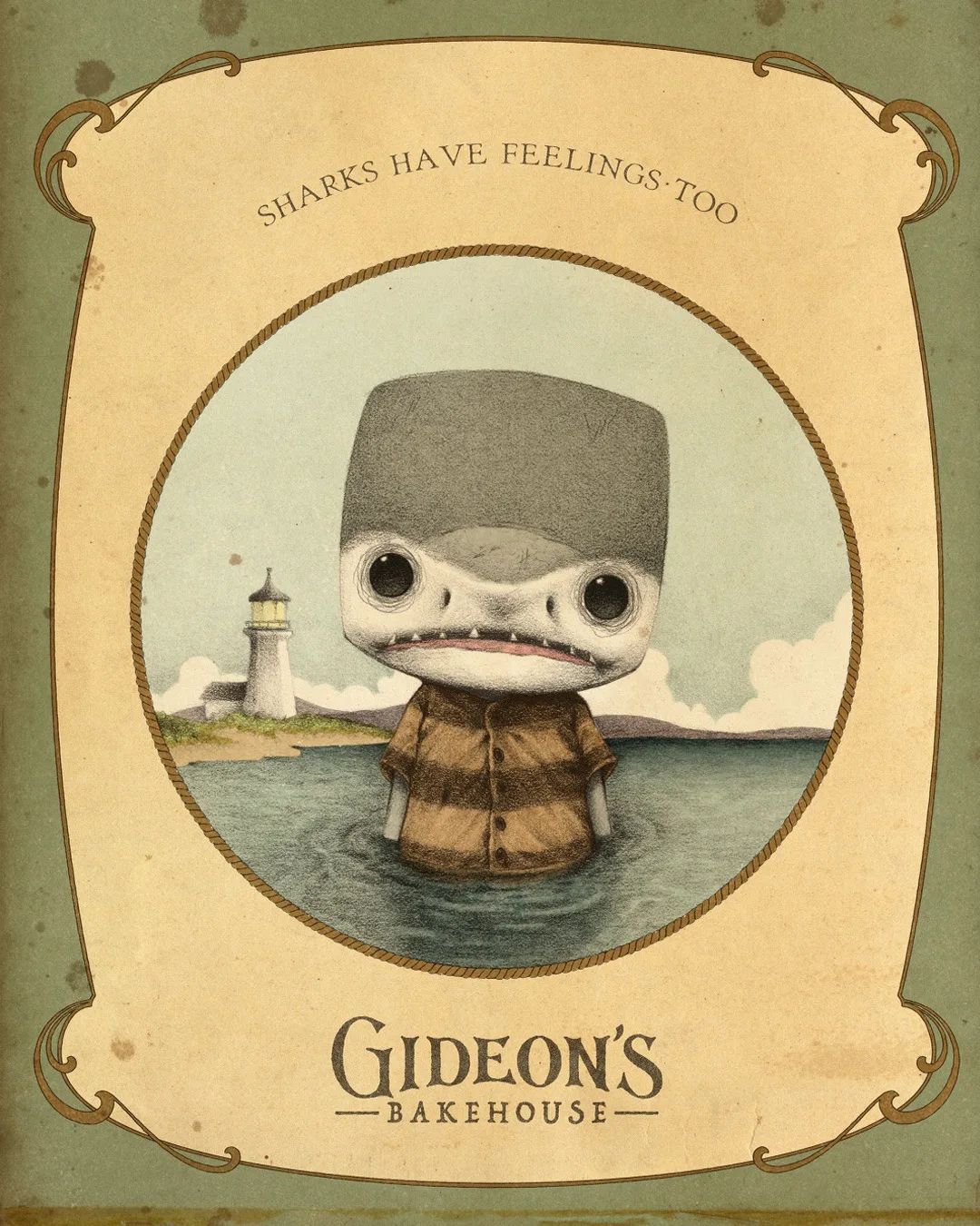 Victor the Shark Charity Print