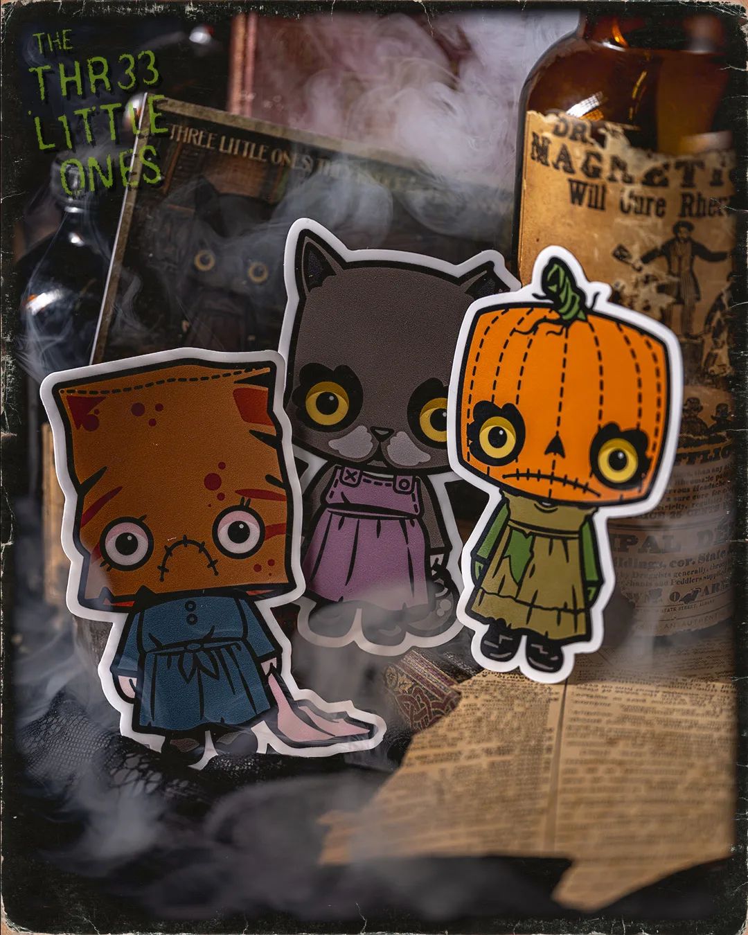 Three Little Ones Sticker Pack