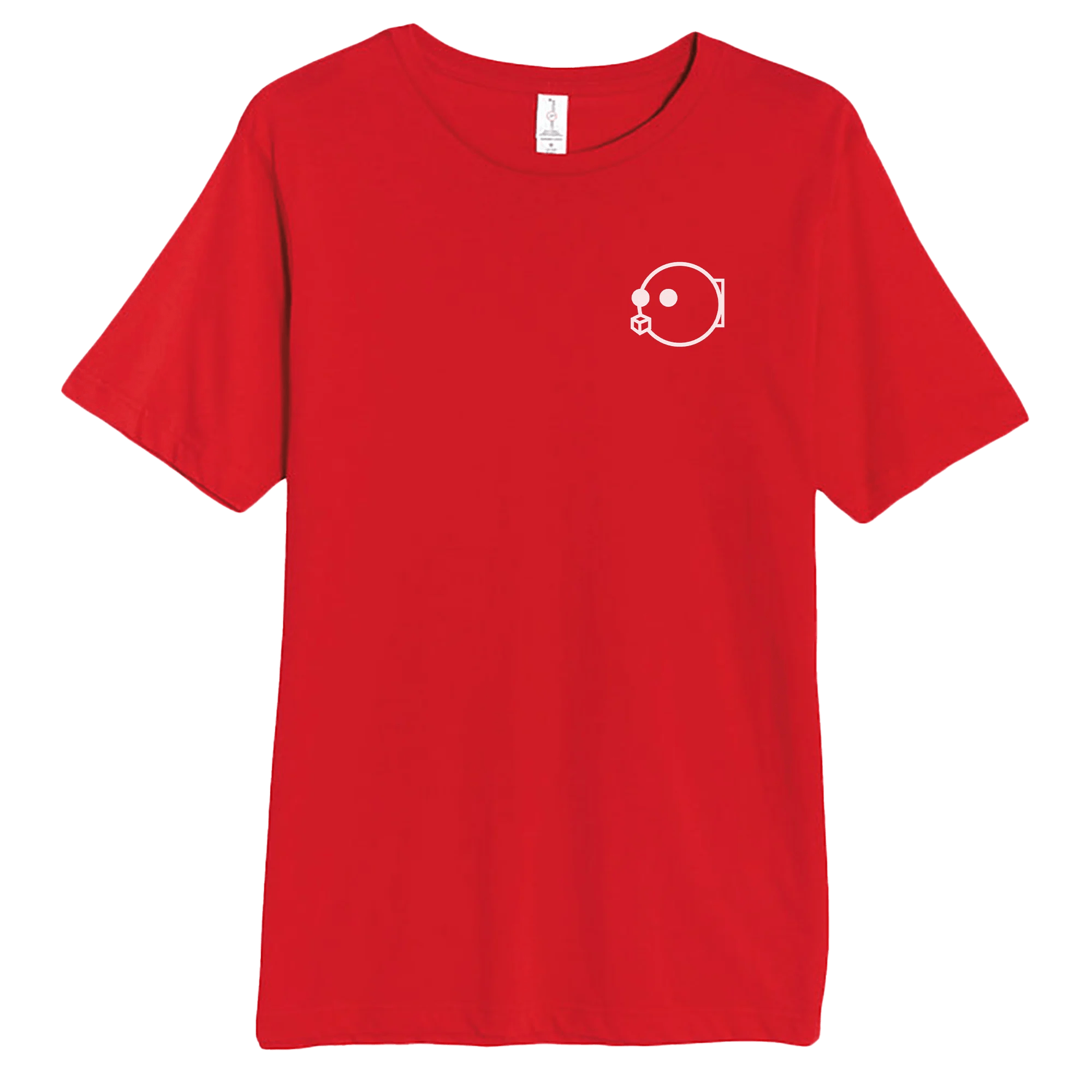 Red Logo Tee Merchlabs - City Texture Collection - High Resolution Quality