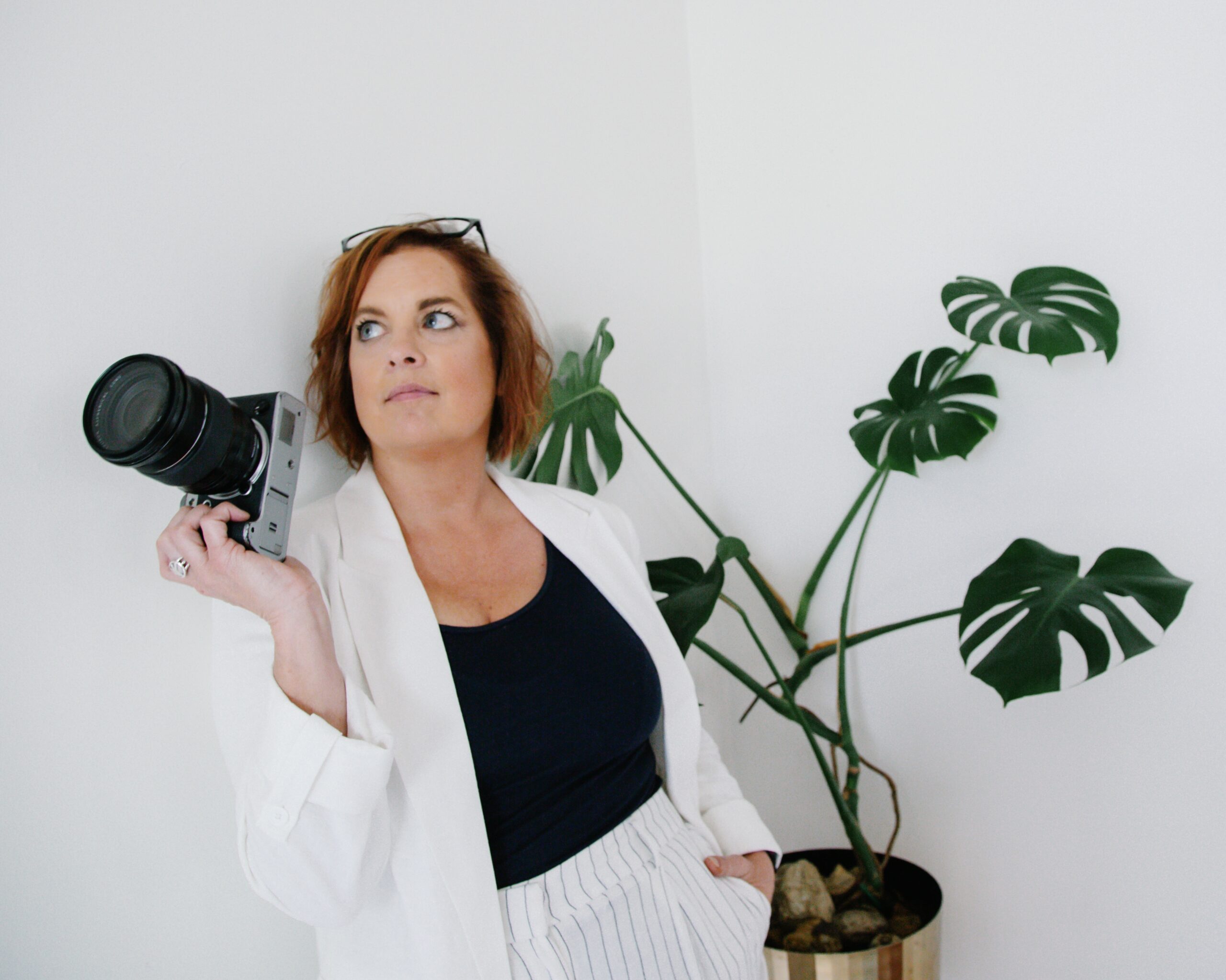 Green Plant, Self Portrait