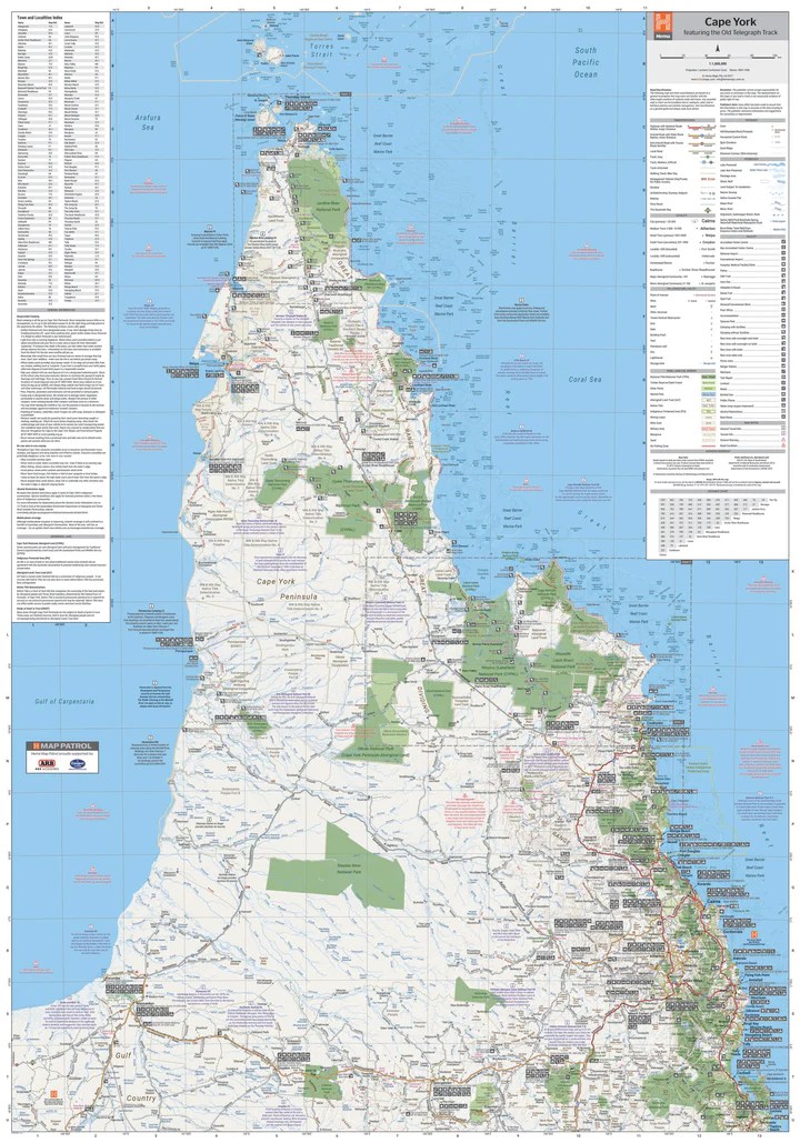 Cape York Peninsula Map Regional Iconic Capeyork Mainmap 720X.