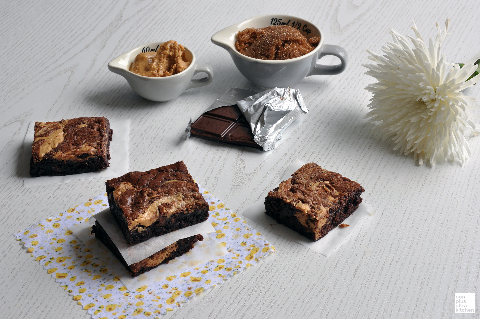 Erdnussbutter Brownies merima.ch