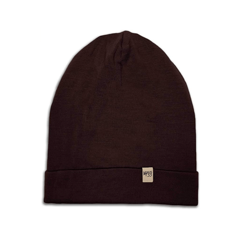 Merino Wool Beanie Hat - Winter Warm Knit Slouchy Cuffed Cap For Men & Women