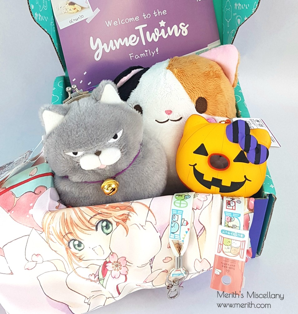Review: YumeTwins – Japanese Kawaii October 2017 Unboxing