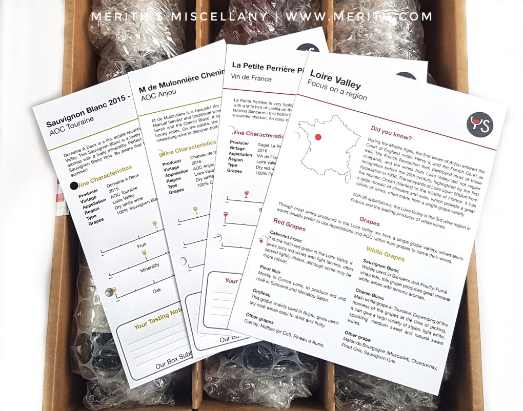 Your Sommelier Review October 2017