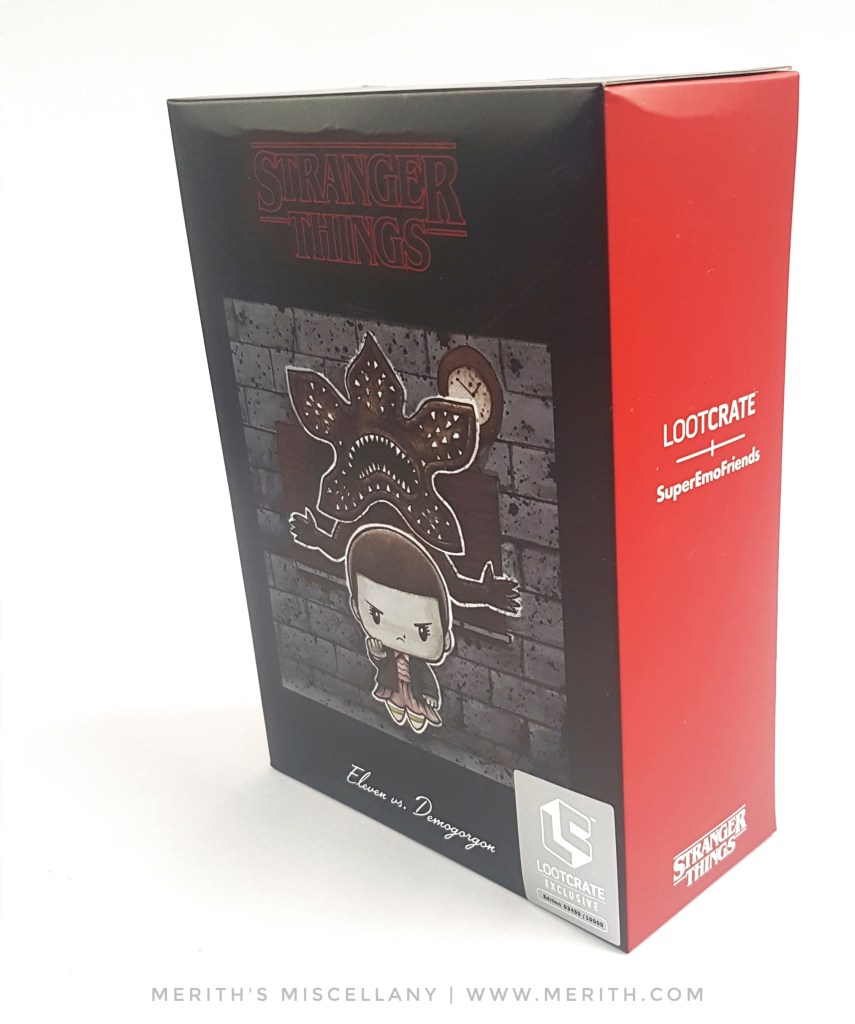 SuperEmoScenes Eleven vs Demogorgon Variant Loot Crate Review Stranger Things Unboxing Limited Edition Crate