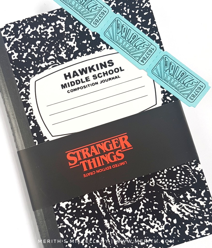 Hawkins Middle School Journal Loot Crate Review Stranger Things Unboxing Limited Edition Crate