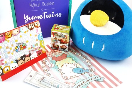 YumeTwins review January 2018 Japanese kawaii subscription box