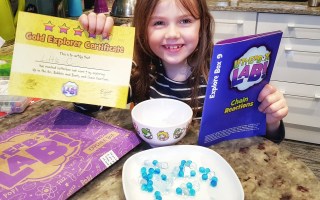 Letterbox Lab Review Science Subscription Box Kids 9 Chain Reactions